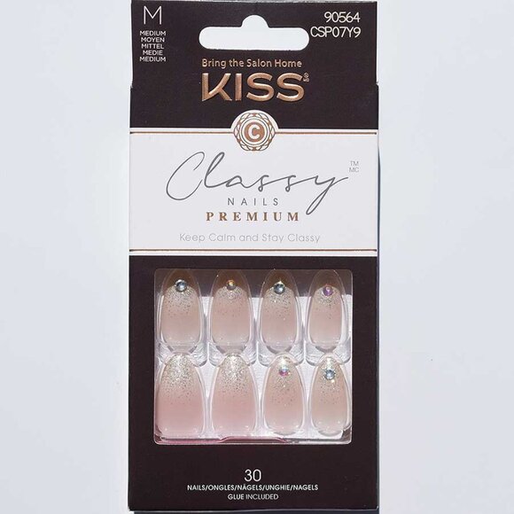 French Design Nails Medium Length Ever After. Stunning Wedding Nails for Brides. - Picture 6 of 7